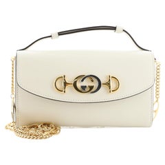 Gucci Zumi Shoulder Bag Leather Mini