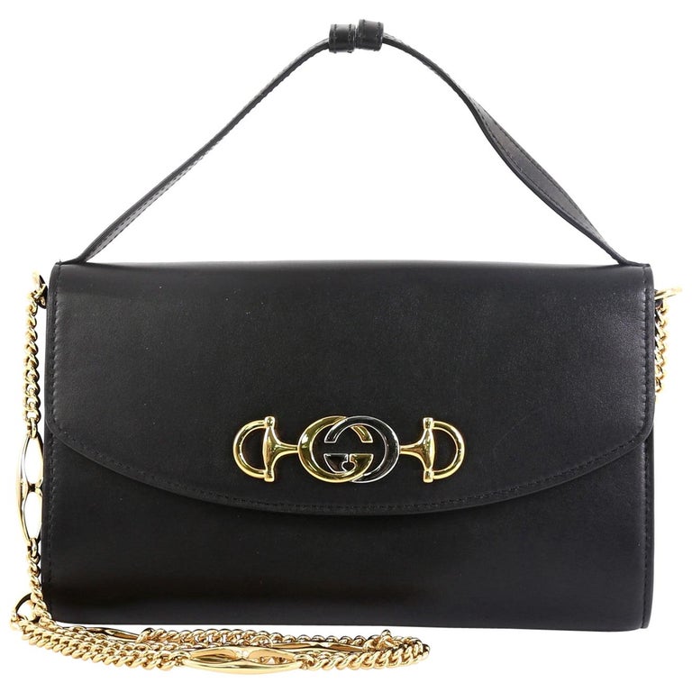 Gucci Zumi Shoulder Bag Leather Small at 1stDibs