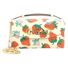 Gucci Zumi Shoulder Bag Printed Leather Mini