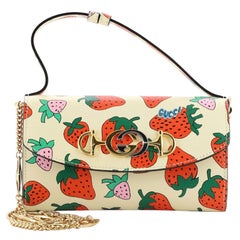 Gucci Zumi Shoulder Bag Printed Leather Small