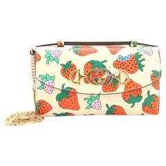 Gucci Zumi Shoulder Bag Printed Leather Small