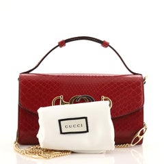 Gucci Zumi Shoulder Bag Python Mini