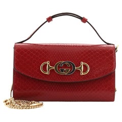 Gucci Zumi Shoulder Bag Python Mini