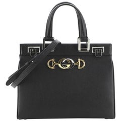 Gucci Zumi Top Handle Bag Leather Small