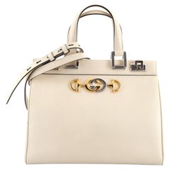 Gucci Zumi Top Handle Bag Leather Small