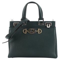 Gucci Zumi Top Handle Bag Leather Small