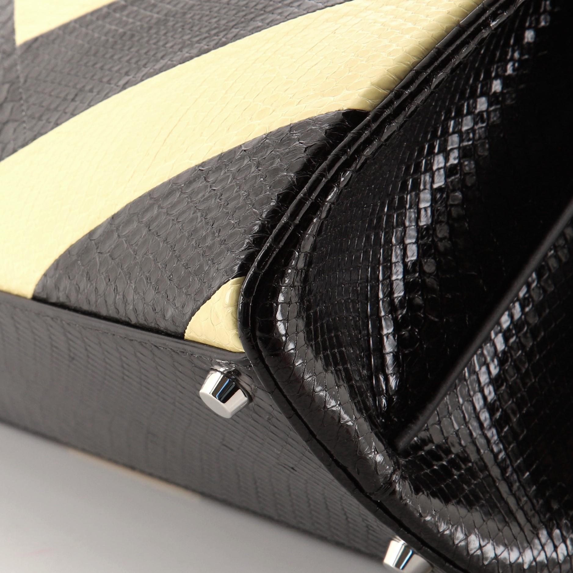 Gucci Zumi Top Handle Bag Python Small 2