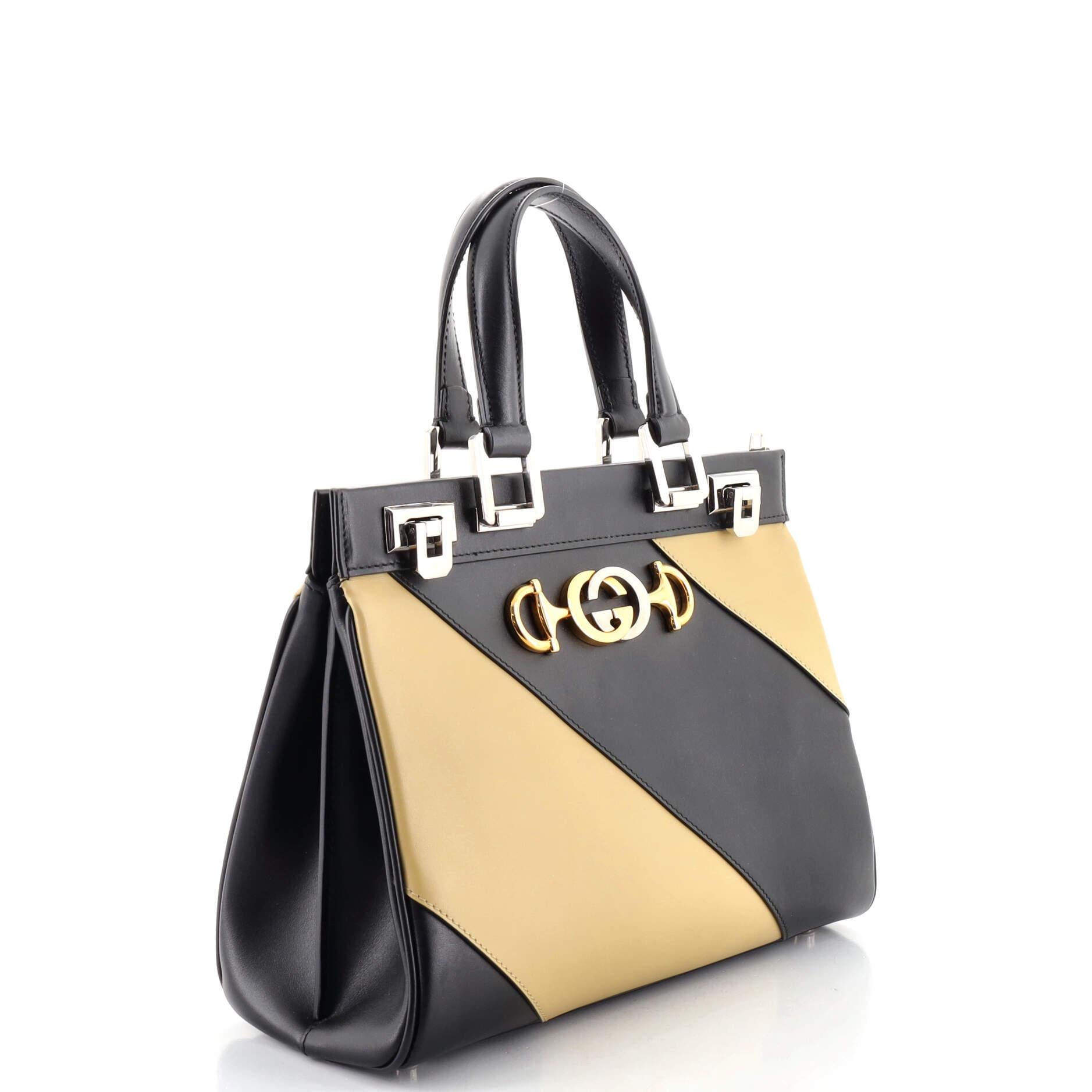 Gucci zumi diagonal stripe small top handle bag new arrivals