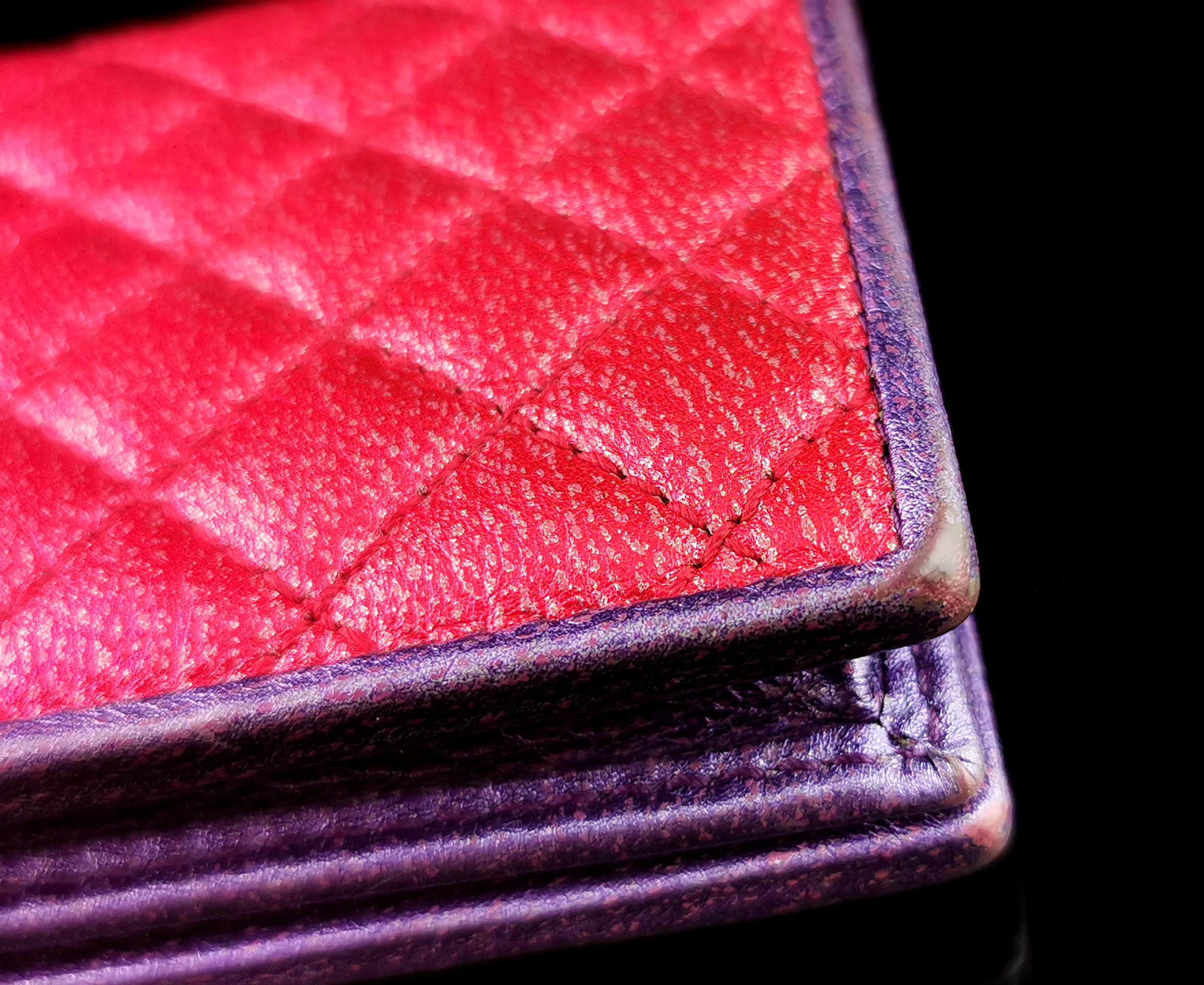 Gucci Zumi Trapuntata Card Case Wallet, multicoloured leather, boxed 6