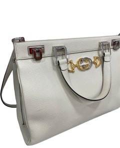 Gucci Zumi White Shoulder Bag