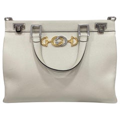 Gucci Zumi White Shoulder Bag