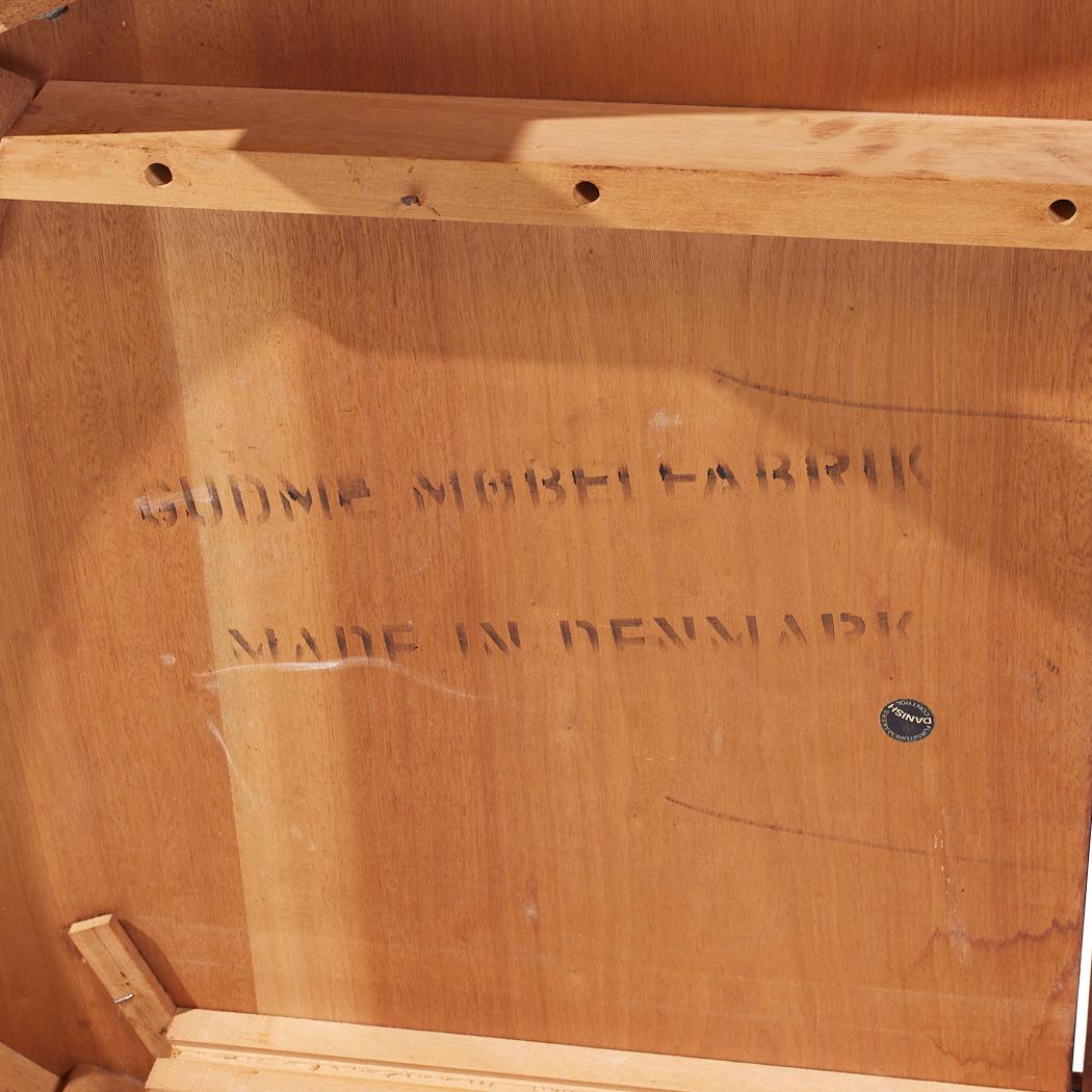 Gudme Møbelfabrik MCM Table de salle à manger extensible en palissandre danois avec 2 abattants en vente 7