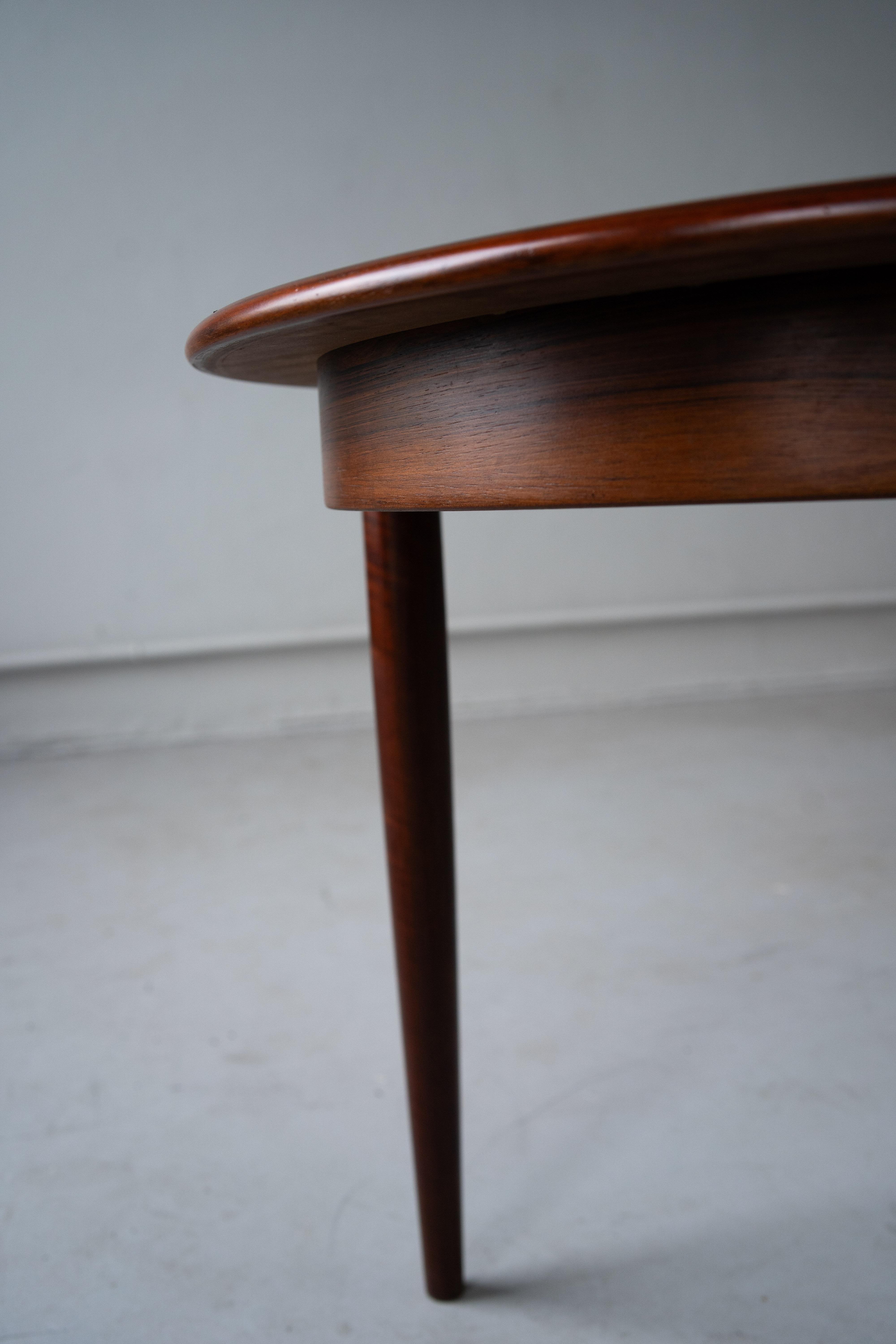 Wood Gudme Mobelfabric danish dining table For Sale