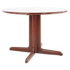 Gudme Mobelfabrik Table de salle à manger en bois de rose du milieu du siècle:: avec feuille