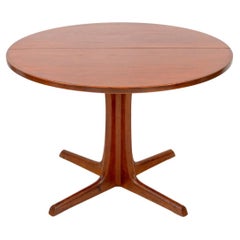 Gudme Mobelfabrik Teak Pedestal Dining Table