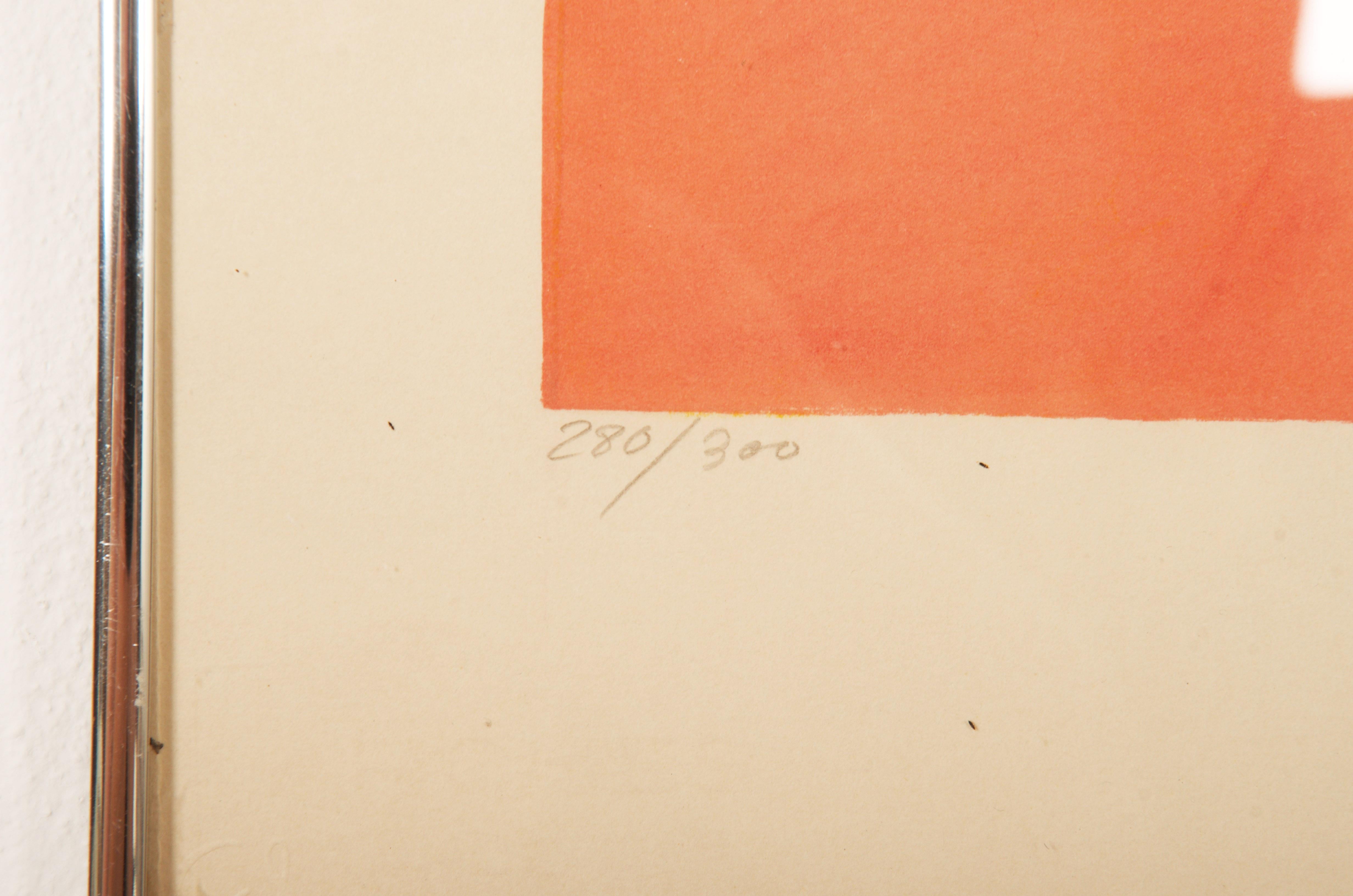 Composizione di Gudmund Olsen Litografia a colori In condizioni buone in vendita a Vienna, AT