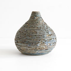 Gudmunder Einarsson, Chamotte Stoneware vase 1950, Listvinahúsið, Iceland