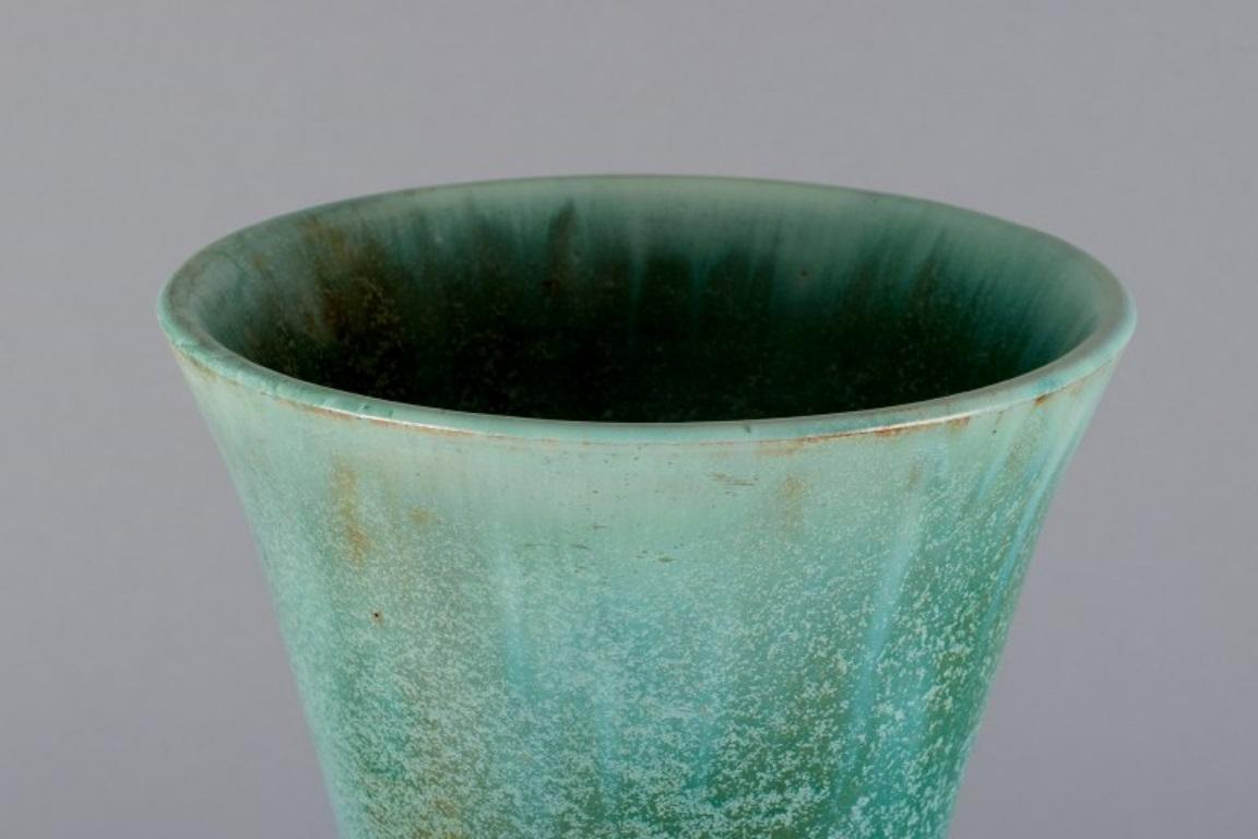 Gudmundur Einarsson (1895-1963), Icelandic ceramist. Ceramic floor vase. For Sale 1