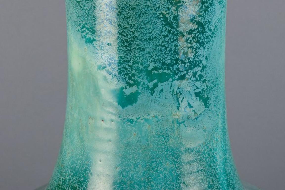 Gudmundur Einarsson (1895-1963), Icelandic ceramist. Ceramic floor vase. For Sale 3