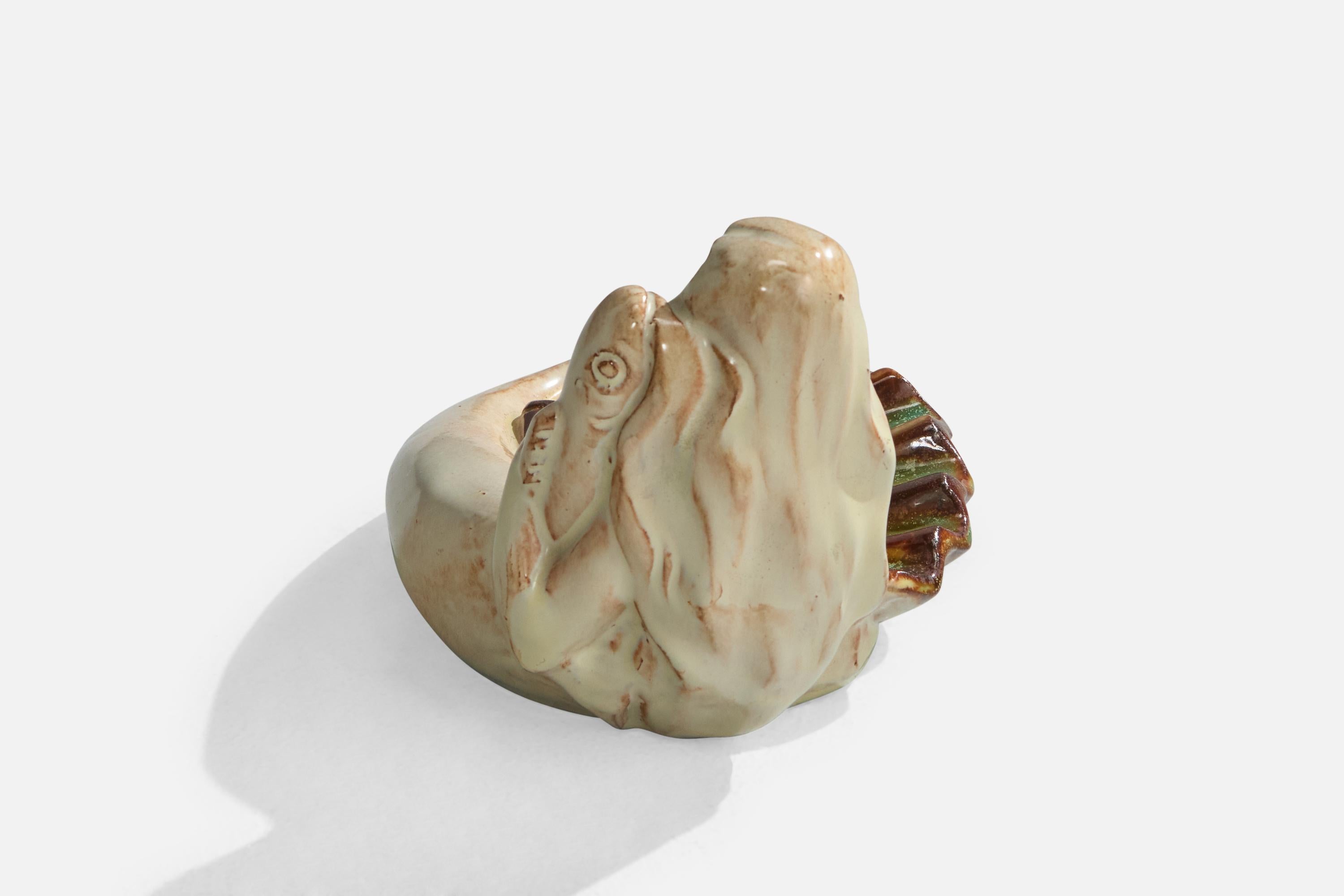 Gudmundur Einarsson, Piatto, Ceramica, Isola, 1939 3