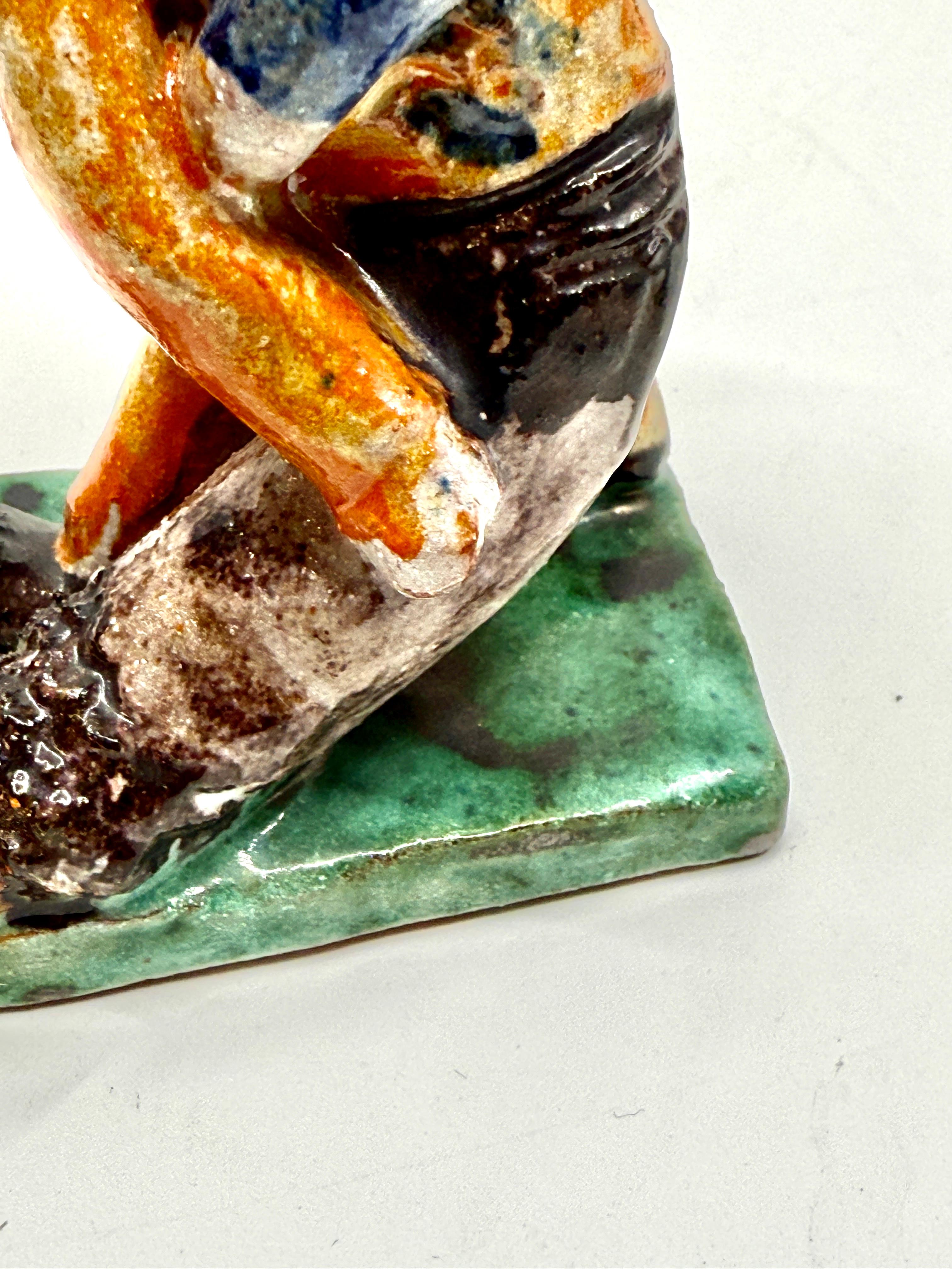 Gudrun Baudisch for Wiener Werkstatte Figural Group en venta 3
