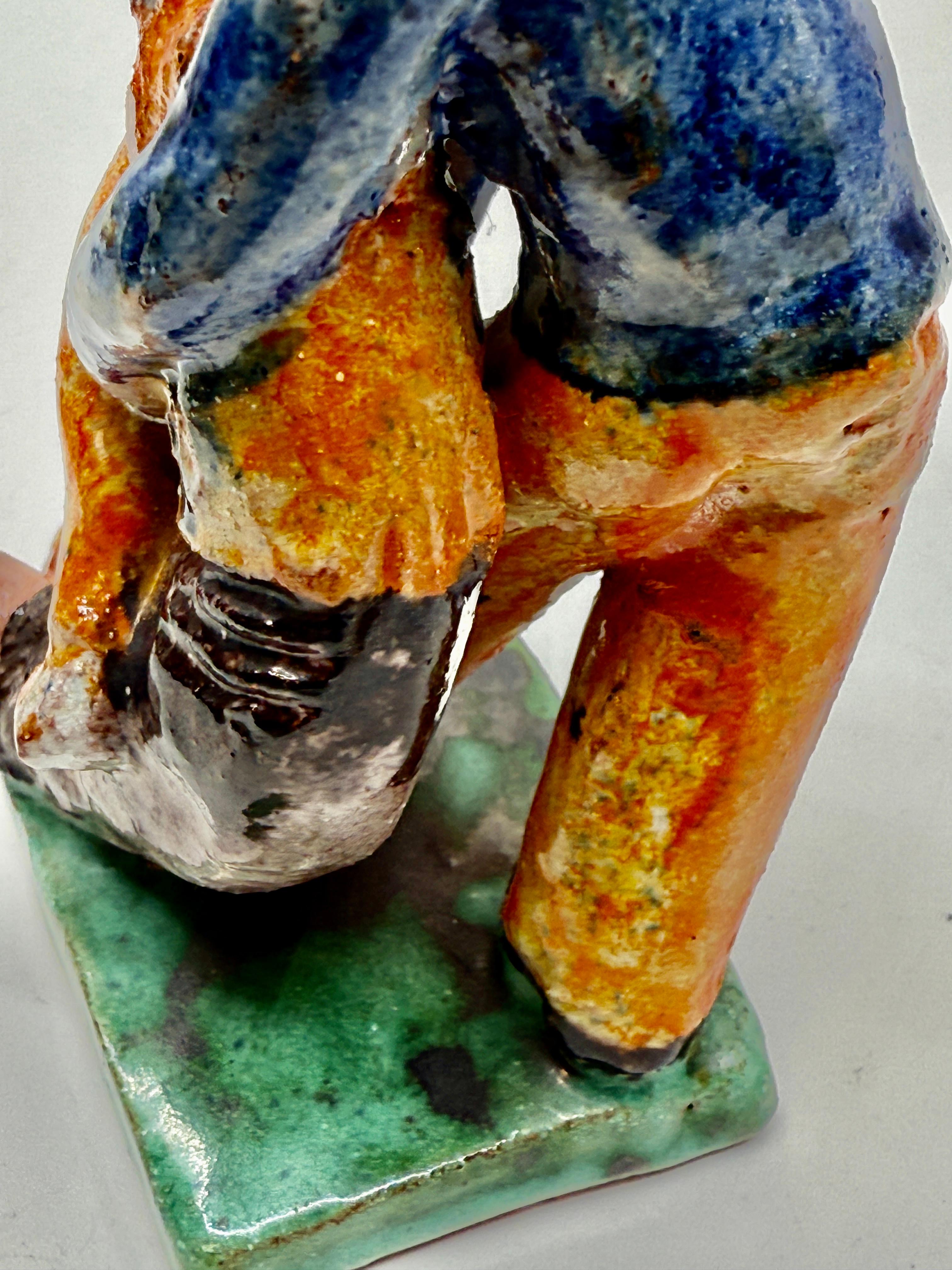 Gudrun Baudisch for Wiener Werkstatte Figural Group en venta 4