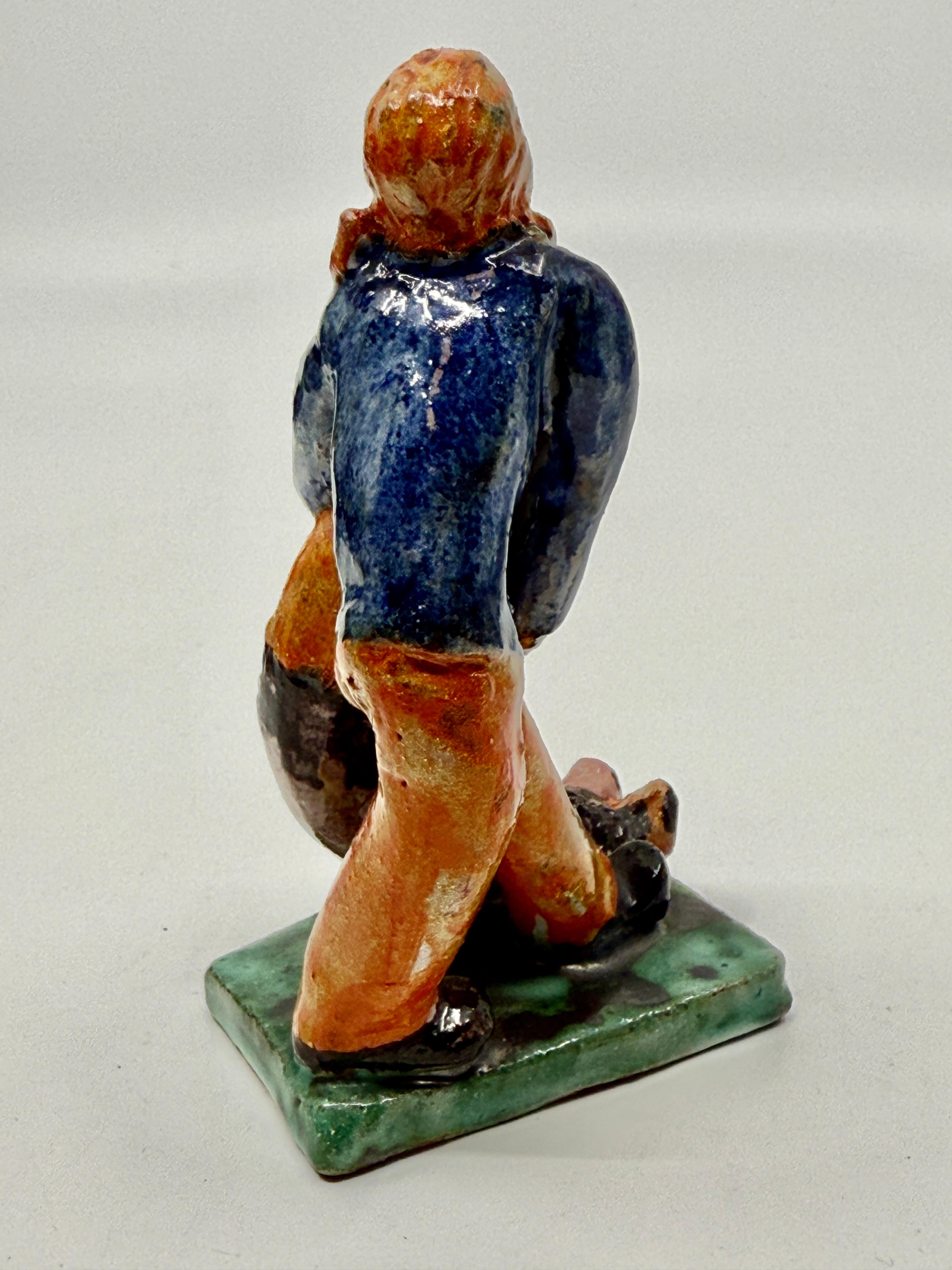 Gudrun Baudisch for Wiener Werkstatte Figural Group en Bueno estado para la venta en Palm Springs, CA