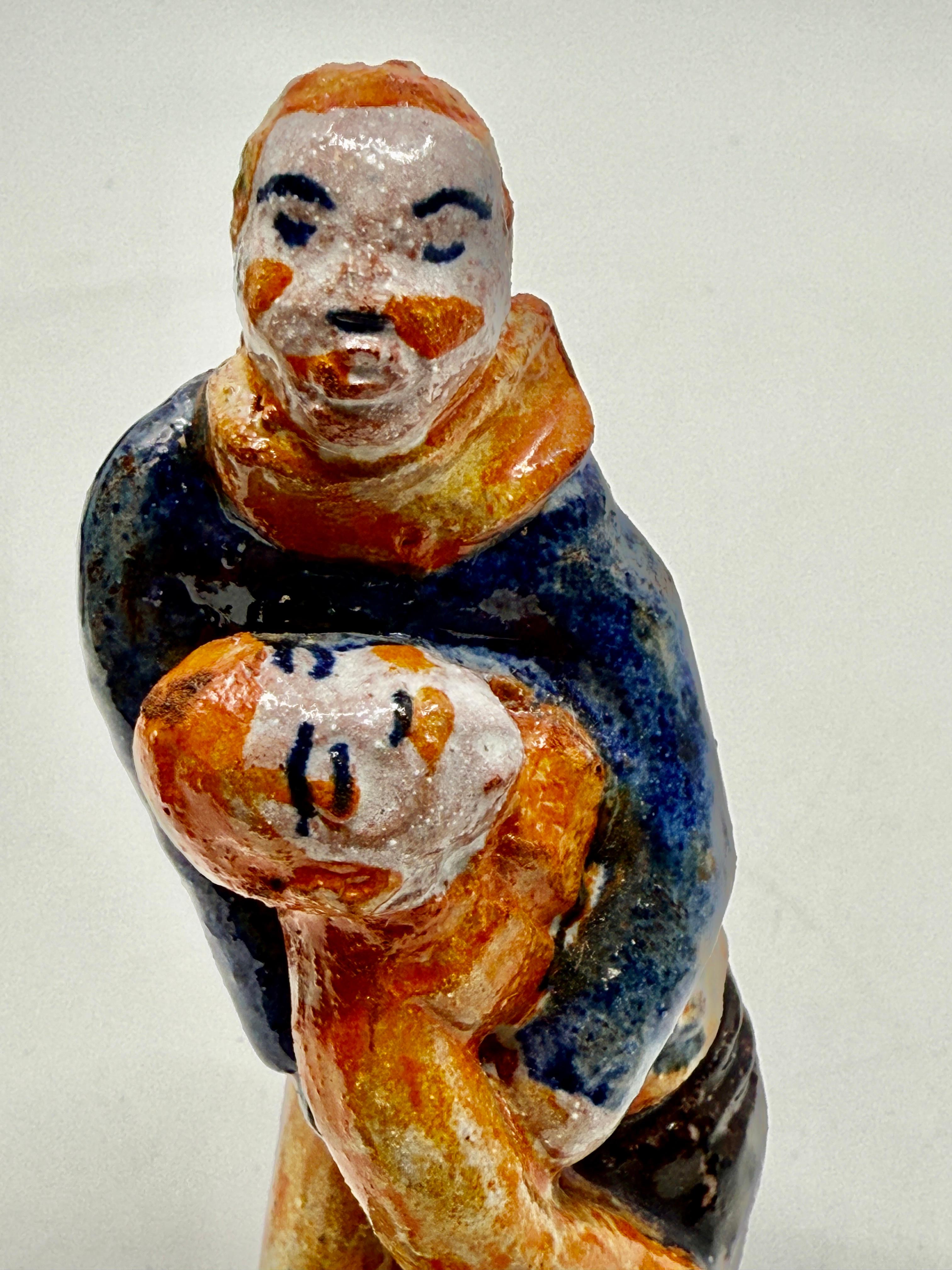 Gudrun Baudisch for Wiener Werkstatte Figural Group Terracota en venta