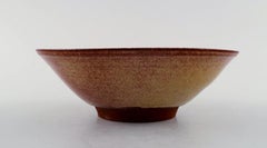 Gudrun Meedom Bæch, Ceramic Bowl Decorated with Ornamentation
