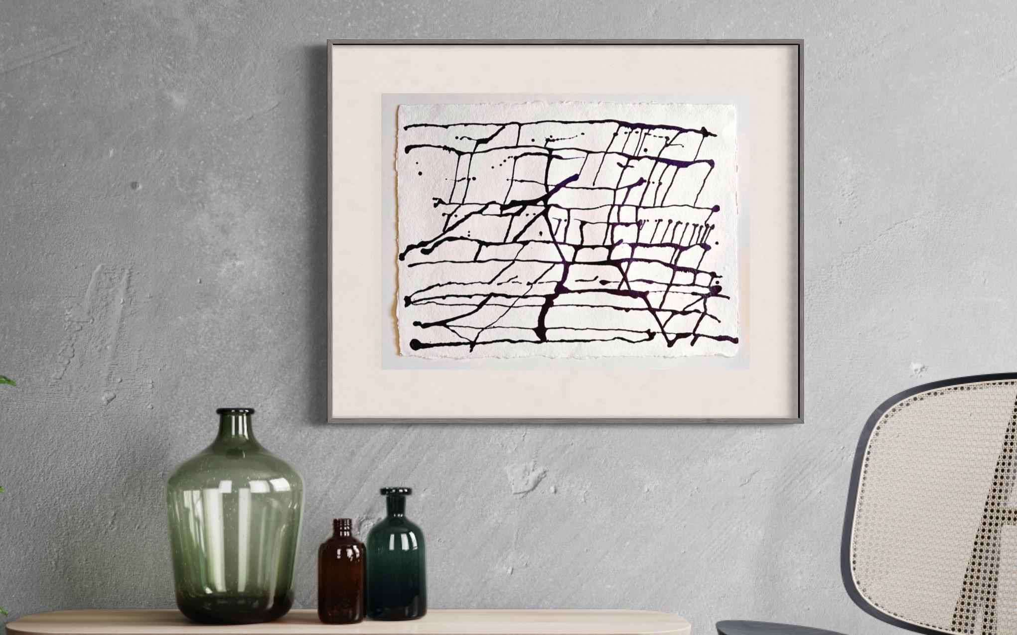 City moves I (Abstract Painting) For Sale 1