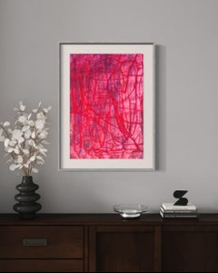 Feuer und Eis (Abstrakte Malerei)