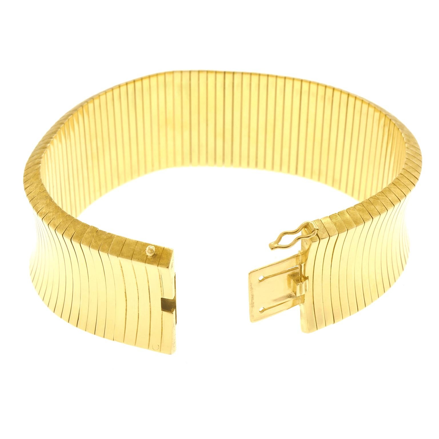 Gueblin Art Deco Gold Bracelet 3