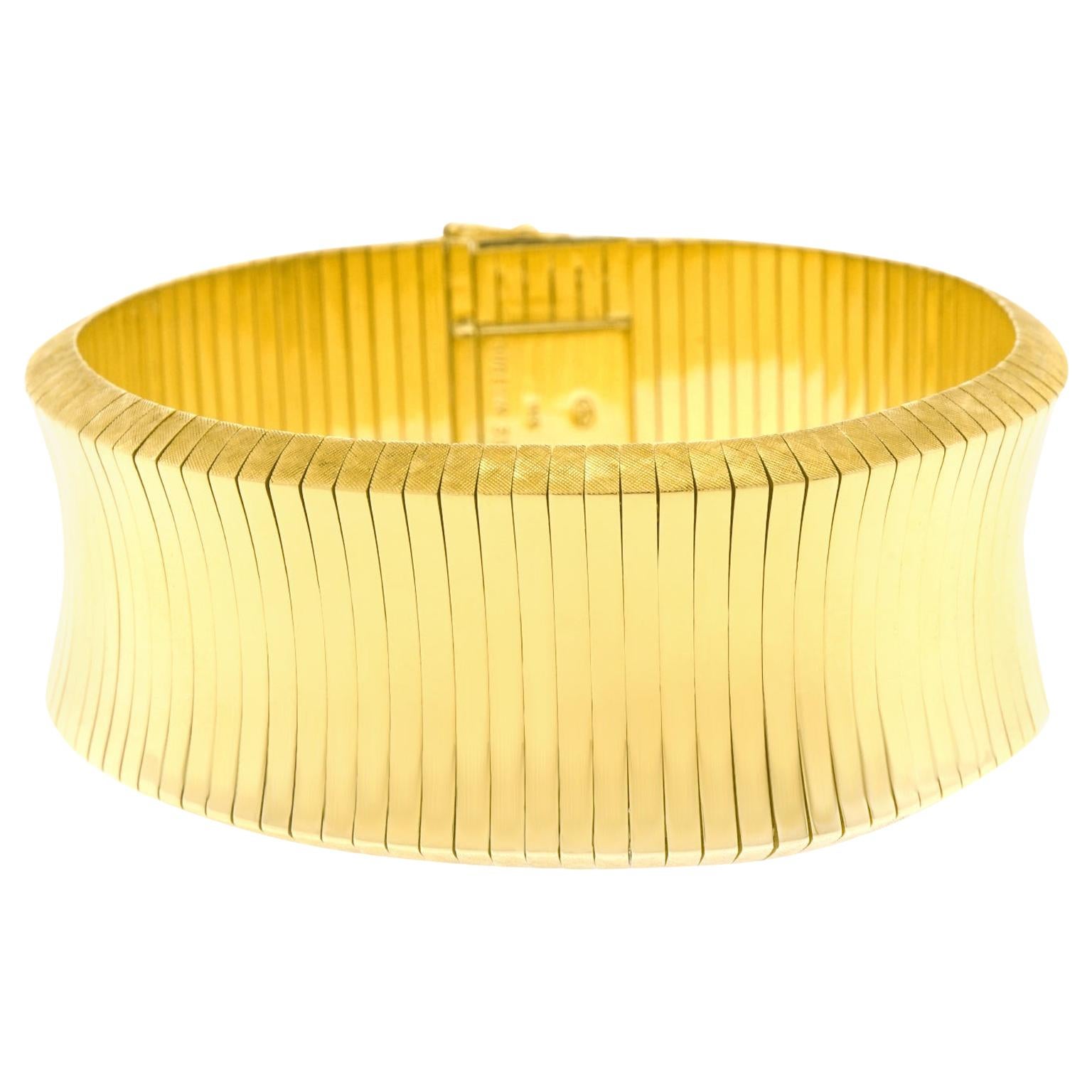 Gueblin Art Deco Gold Bracelet