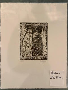 Tre edizioni limitate  Marielle Guégan Artista francese Gravure/Incisione
