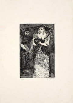 Figure 3 - Acquaforte originale di Guelfo Bianchini - 1959
