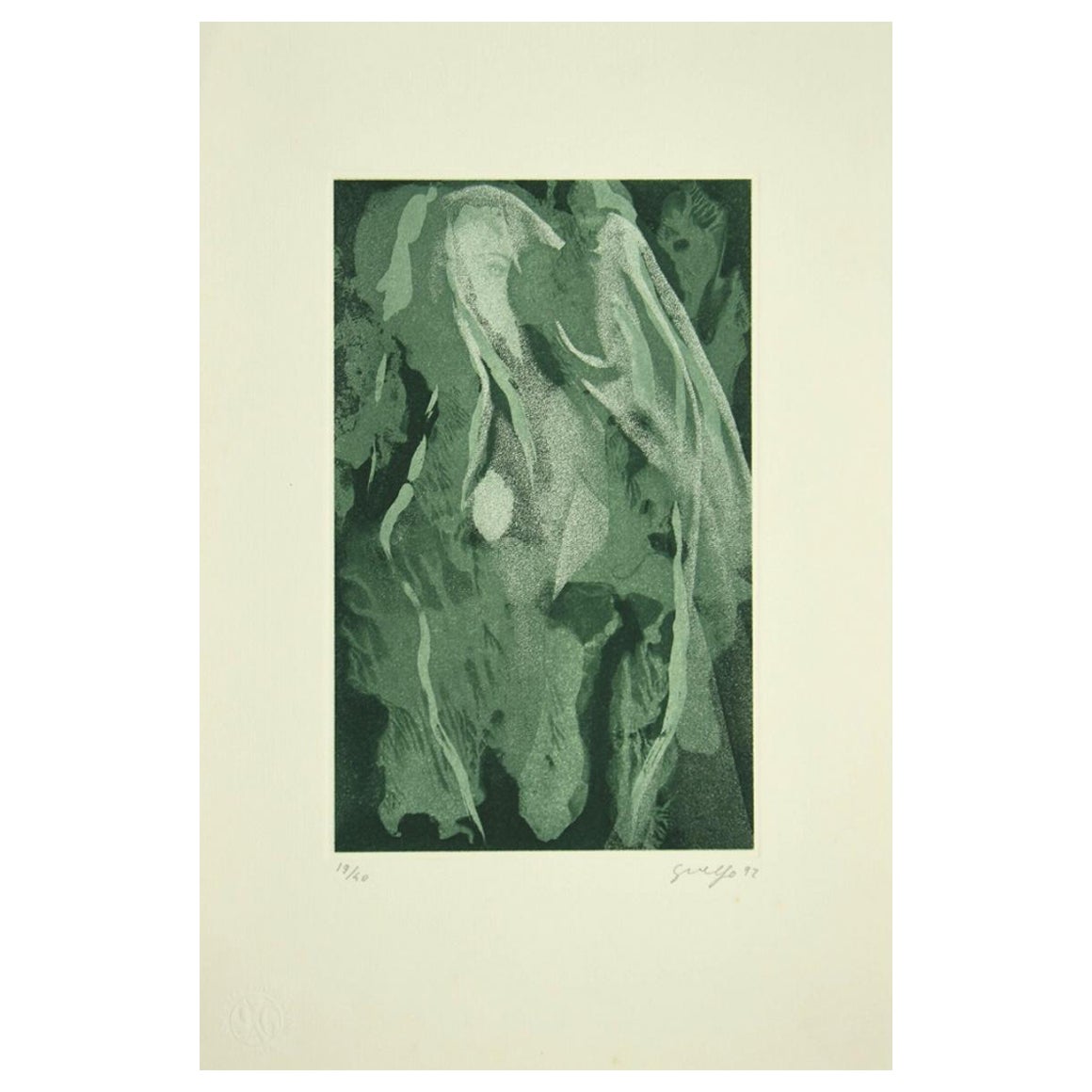 Northern Lights - Original-Radierung von Guelfo Bianchini - 1992