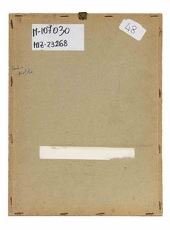 The Angel - Original Etching by Guelfo Bianchini - 1984