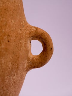 Vaso tradizionale in terracotta realizzato a mano dal vasaio marocchino Aïcha