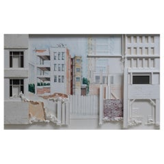 Guenther Riess (Austrian 1945-2015), Under Construction: View Of Washington, DC
