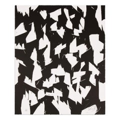 Vintage Günther Uecker, Lichtungen IV - Abstract Art, Signed Woodcut Print