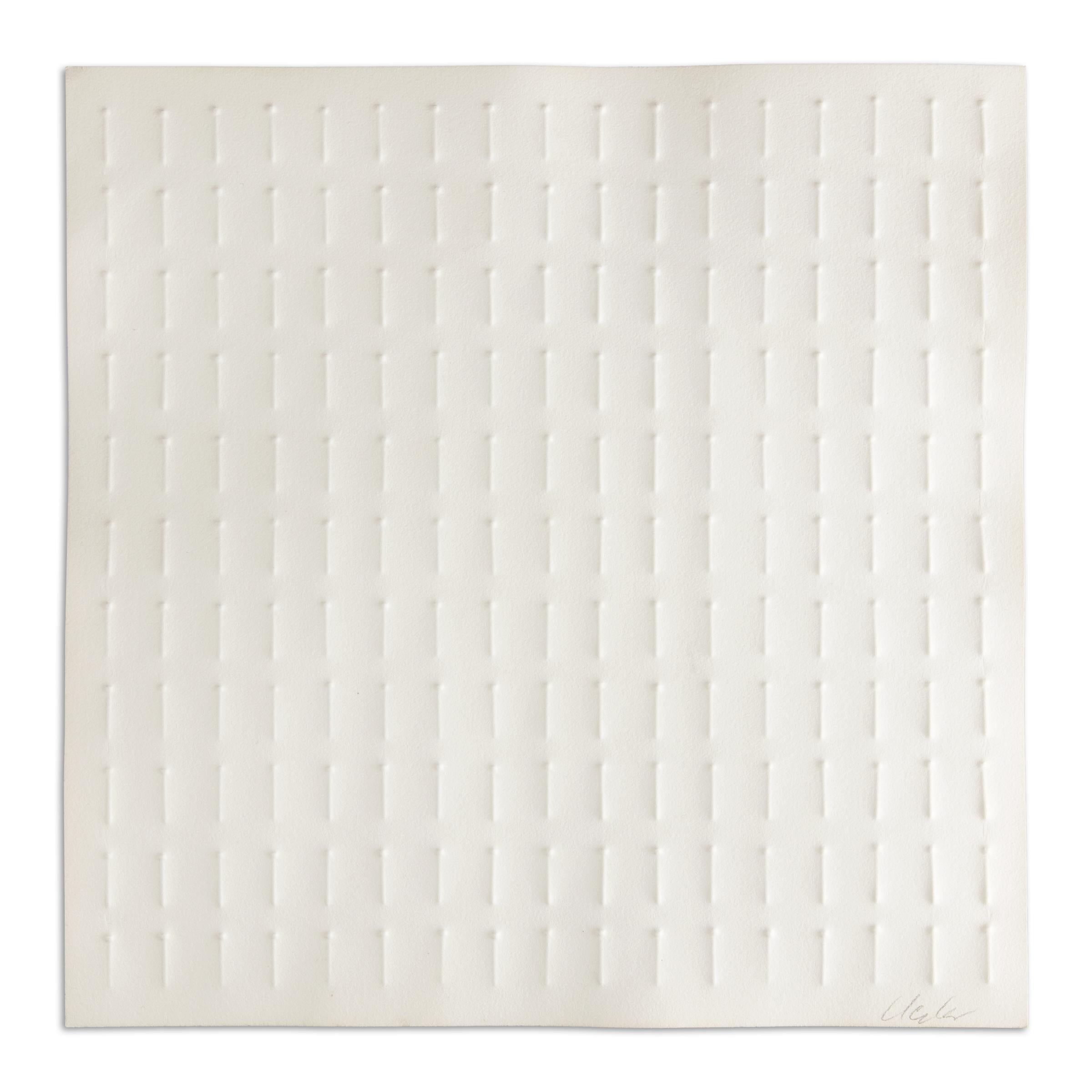 Prägedruck (de Nagelbuch-Portfolio), Siglo XX, Arte abstracto, Minimalismo