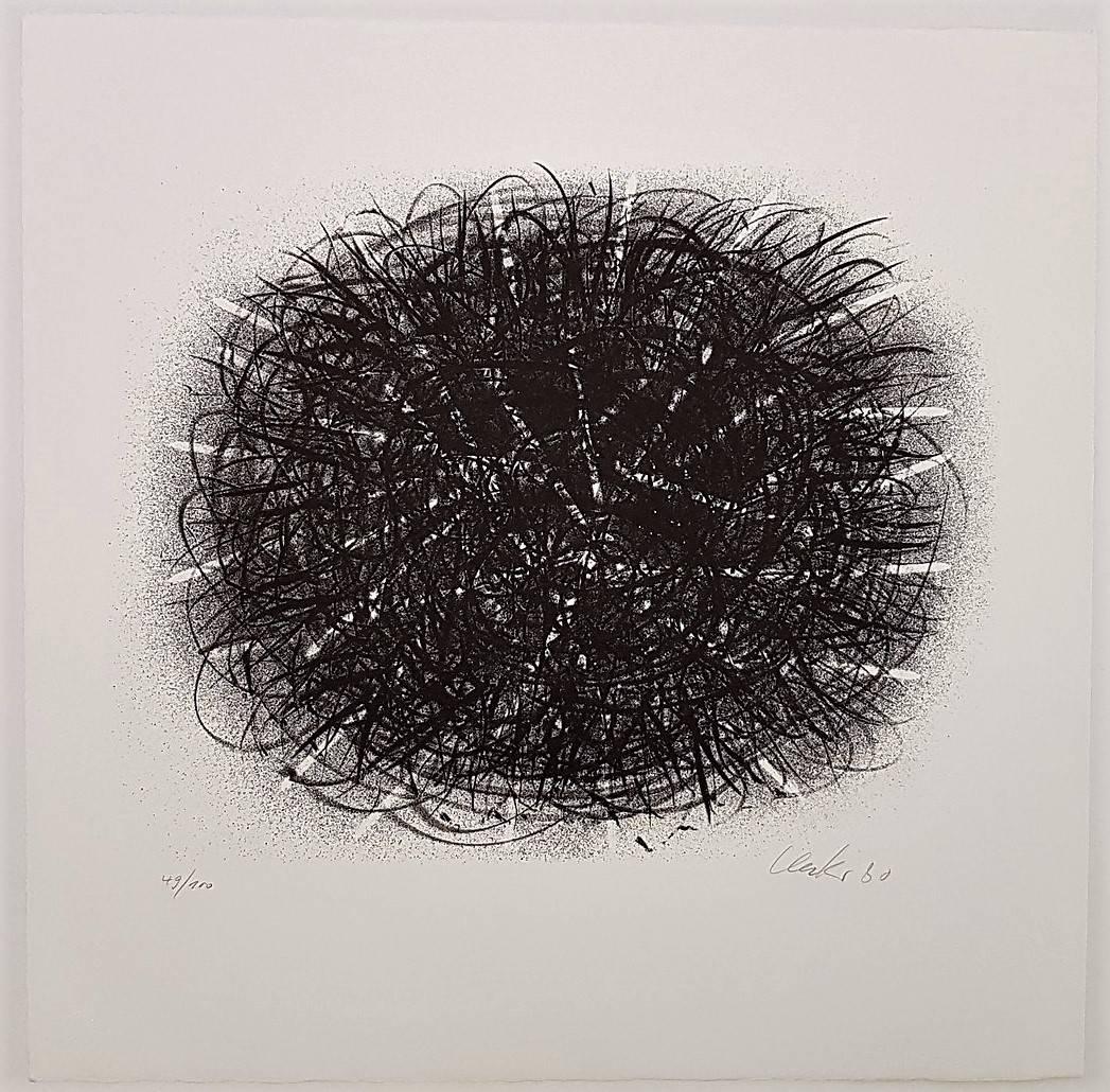 Untitled (Group ZERO, Piene, Mack) - Print by Guenther Uecker