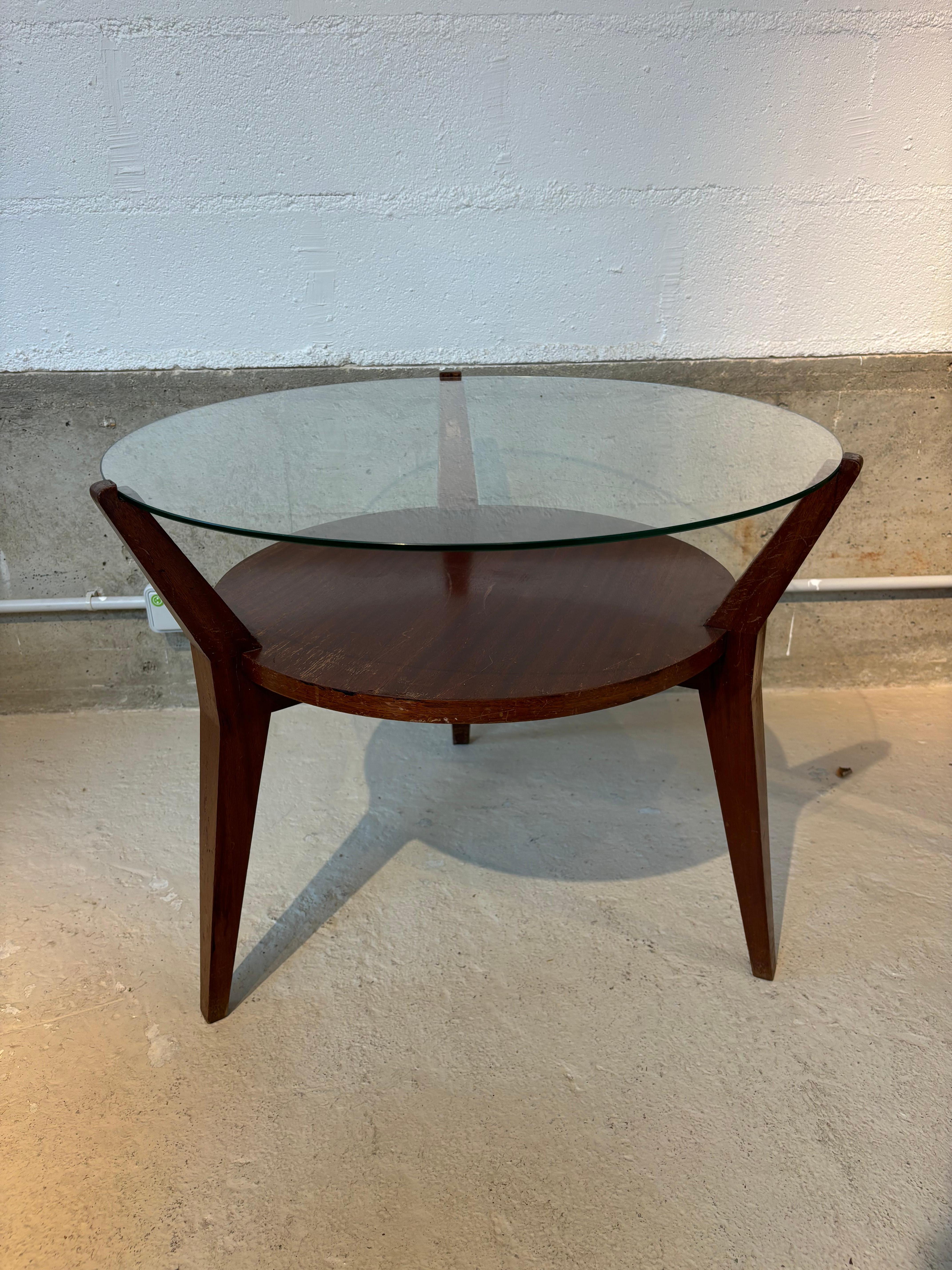 Art déco Guéridon 1940 dans le goût de Maxime Old en vente