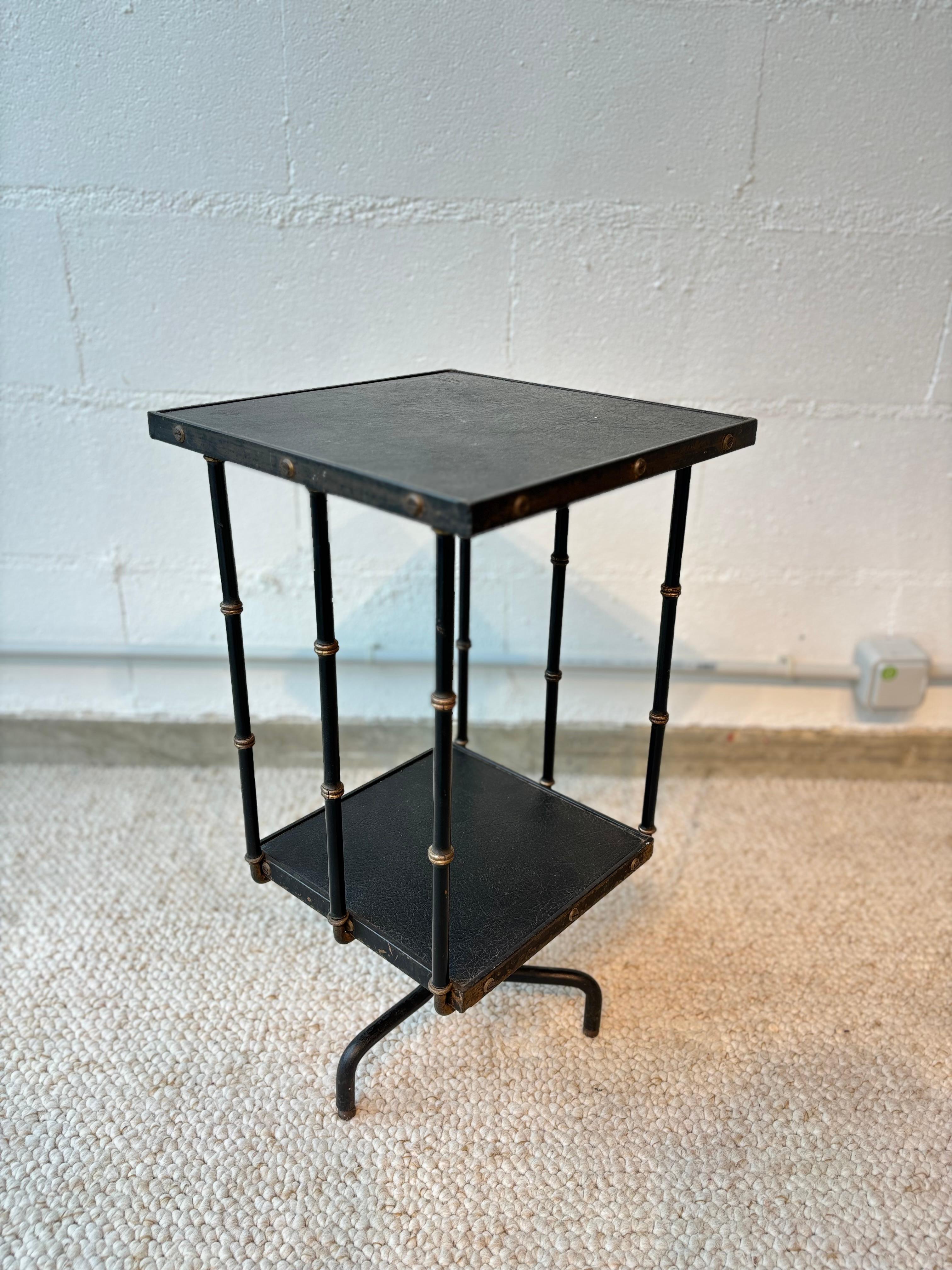 Mid-Century Modern Guéridon by Jacques Adnet For Sale