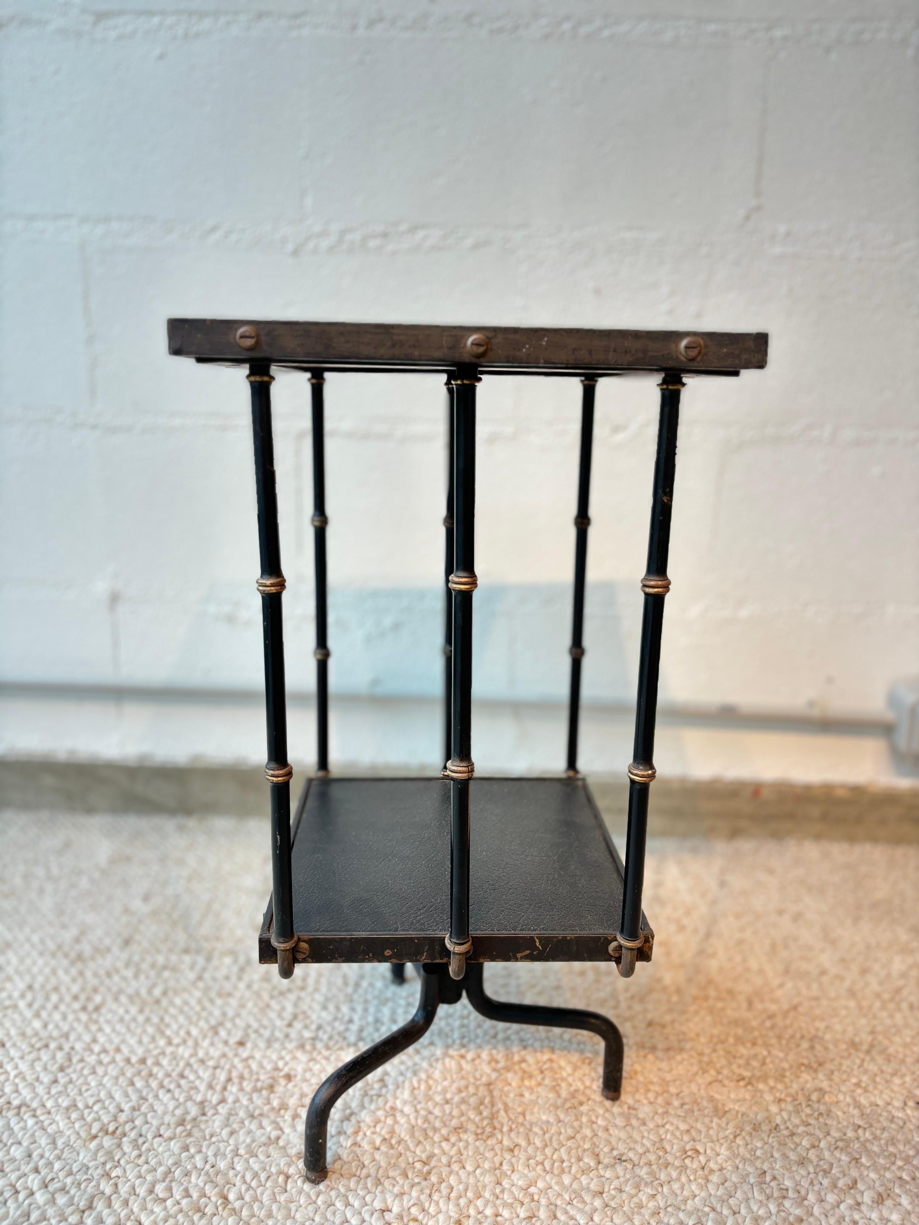 Guéridon by Jacques Adnet In Good Condition For Sale In SAINT-OUEN-SUR-SEINE, FR
