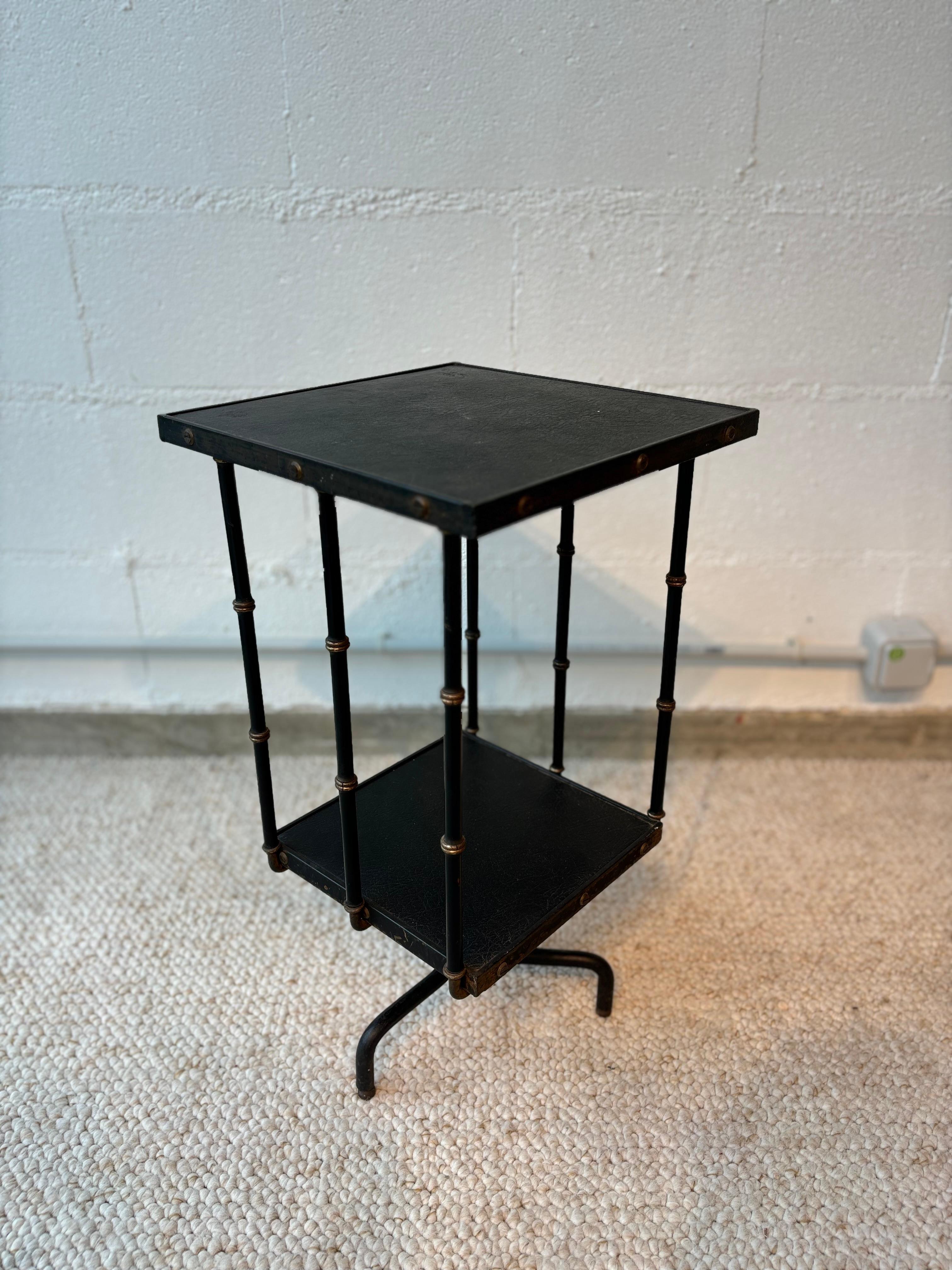 Mid-20th Century Guéridon by Jacques Adnet For Sale