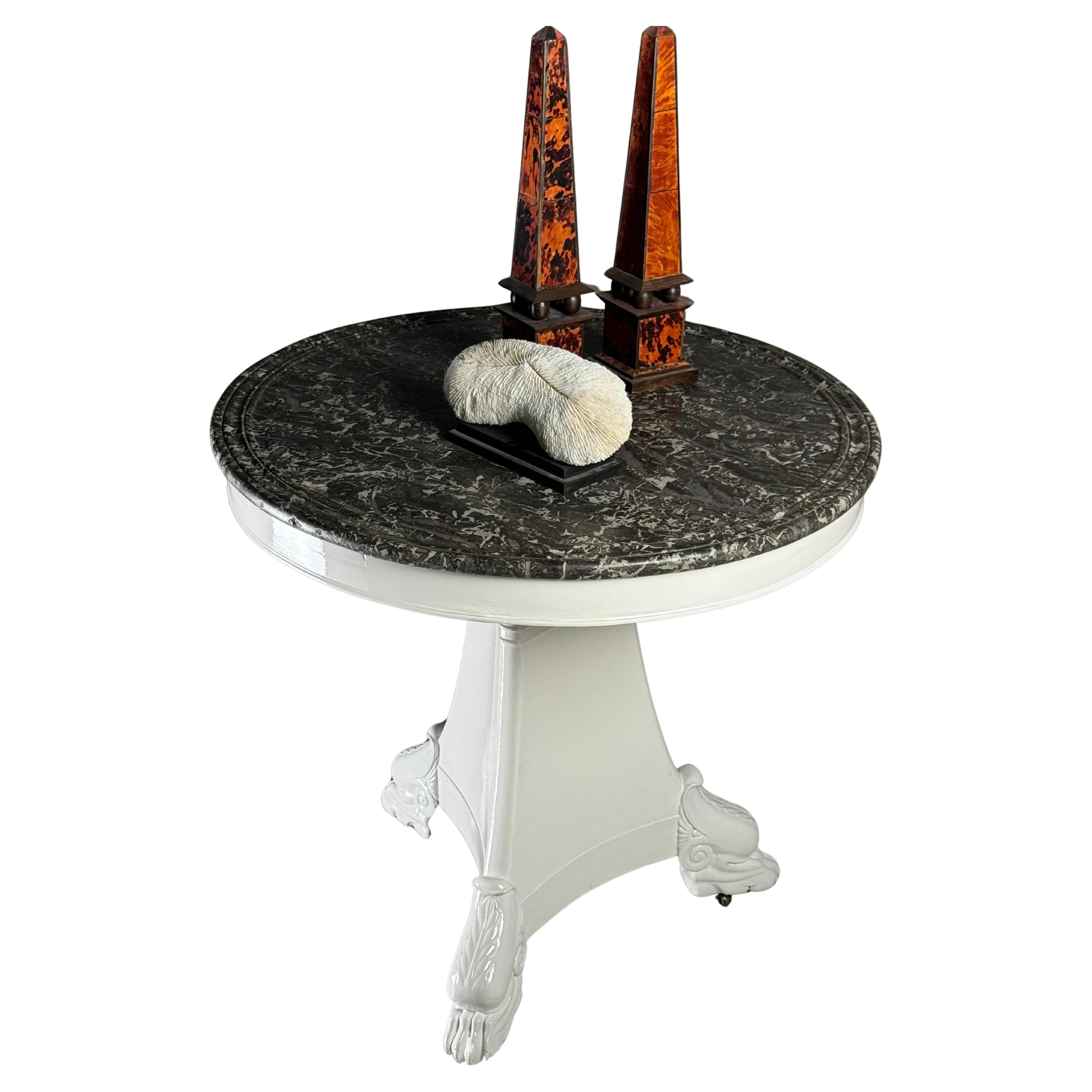 Gueridon center table French For Sale