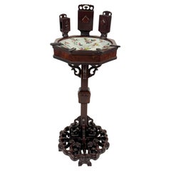 Mahogany gueridon du fumoir, China, second half of the 19th century