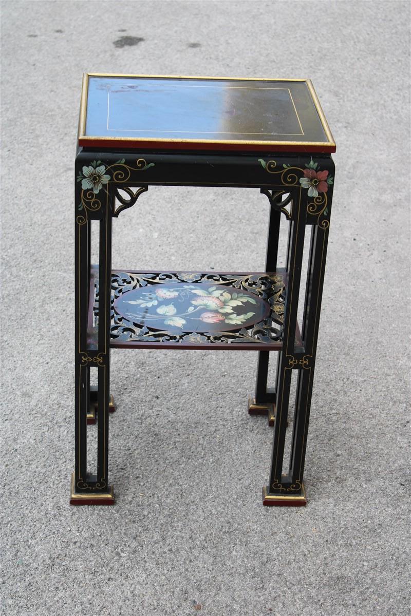 Chinese pierced lacquer coffee table 1950s 