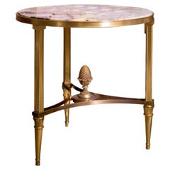 Table d'appoint ronde guéridon
